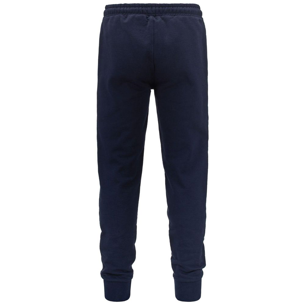 Men Kappa Eroi Pant Italia Pants Navy | 940158-MXY