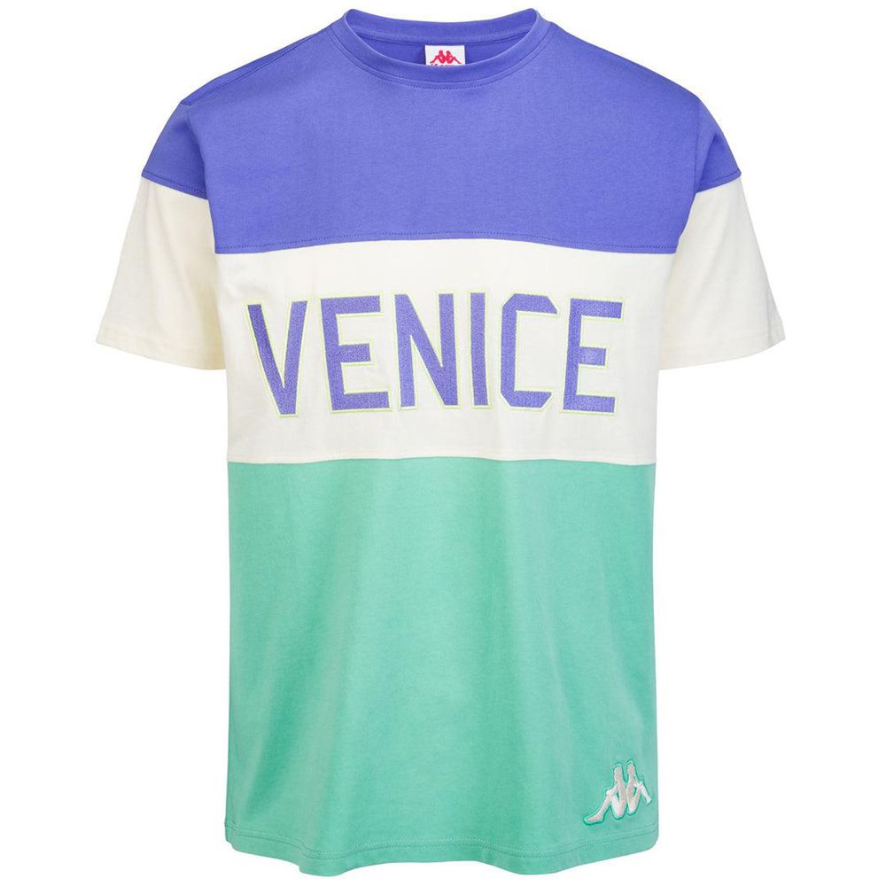 Men Kappa Eroi Tee Venice Beach T-Shirt Green | 528164-OQV