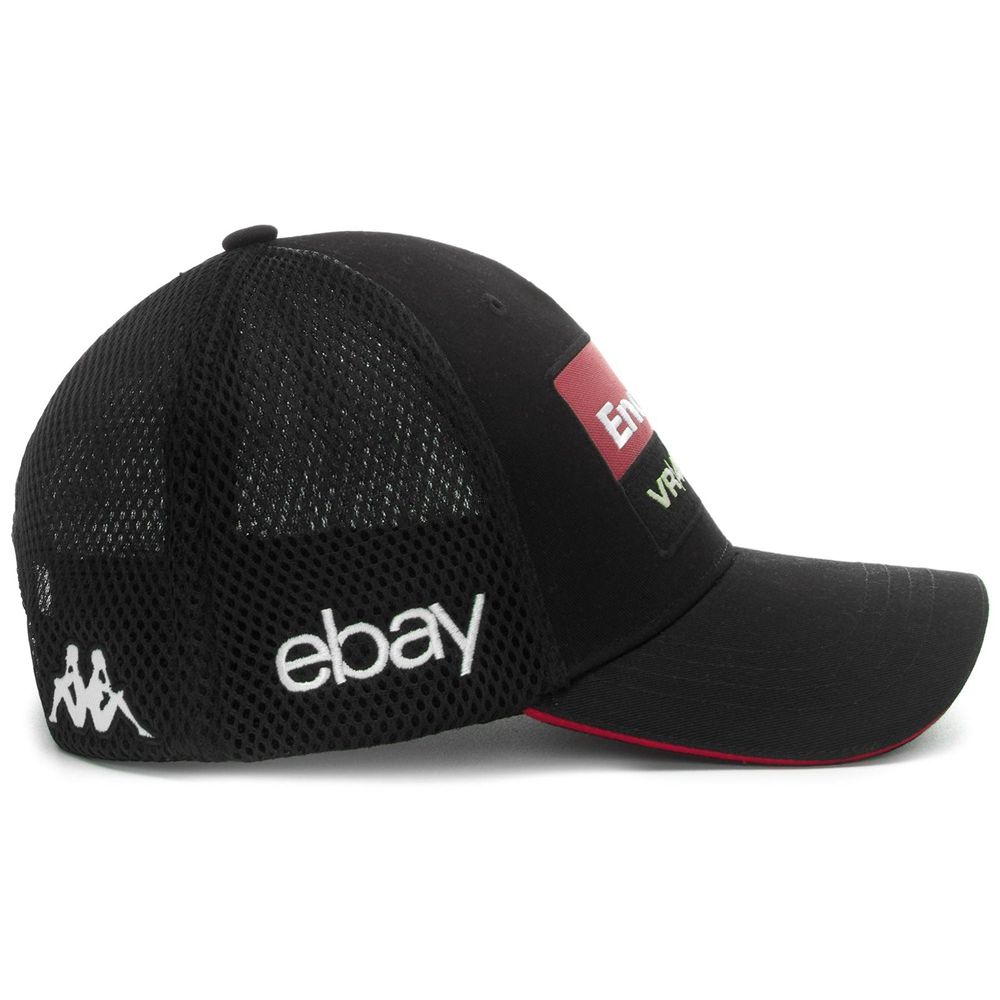 Men Kappa Esemio Vr46 Cap Black | 329157-TIK