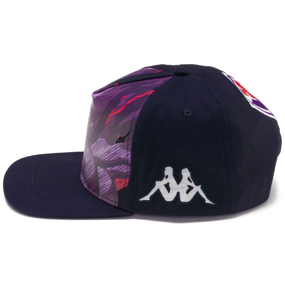 Men Kappa Esetyflat Fiorentina Cap Navy | 493182-BDM