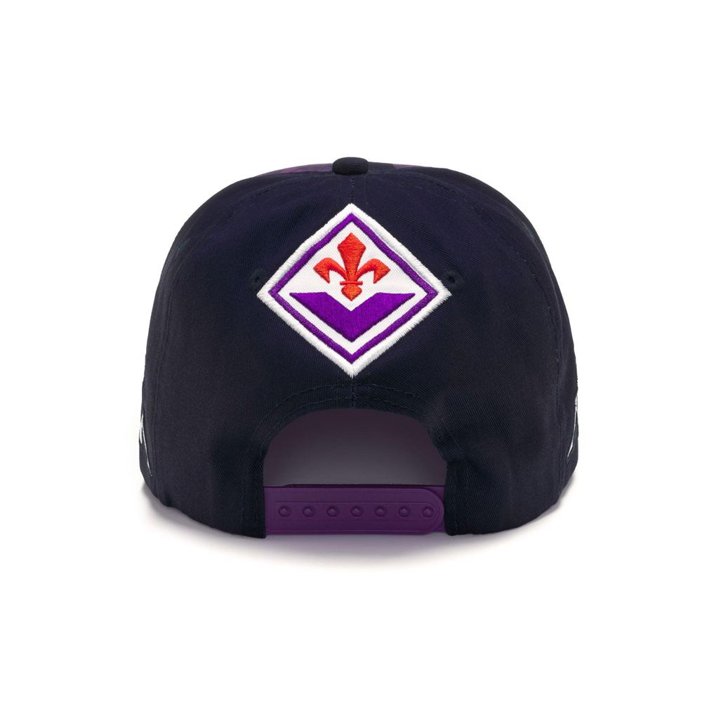 Men Kappa Esetyflat Fiorentina Cap Navy | 493182-BDM