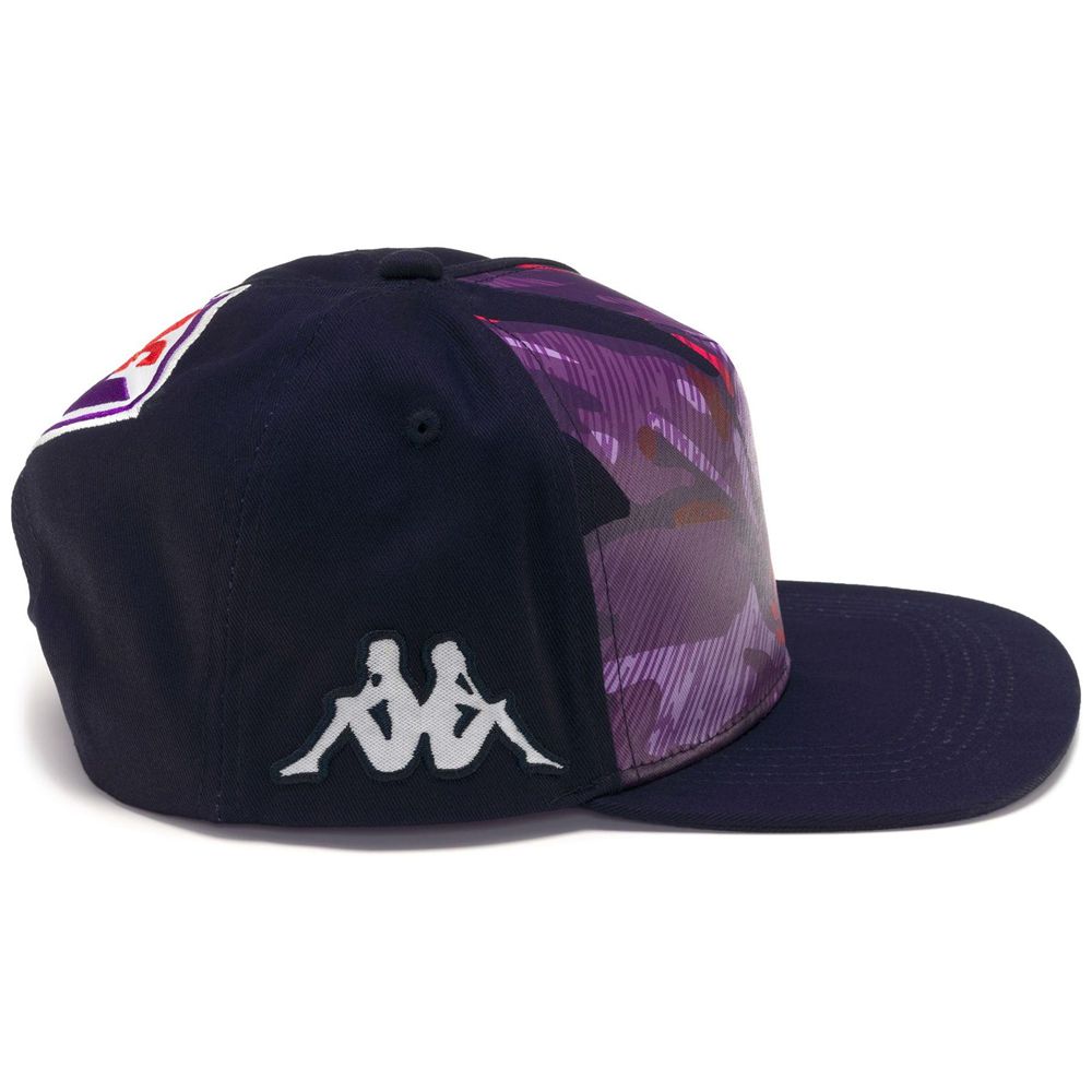 Men Kappa Esetyflat Fiorentina Cap Navy | 493182-BDM