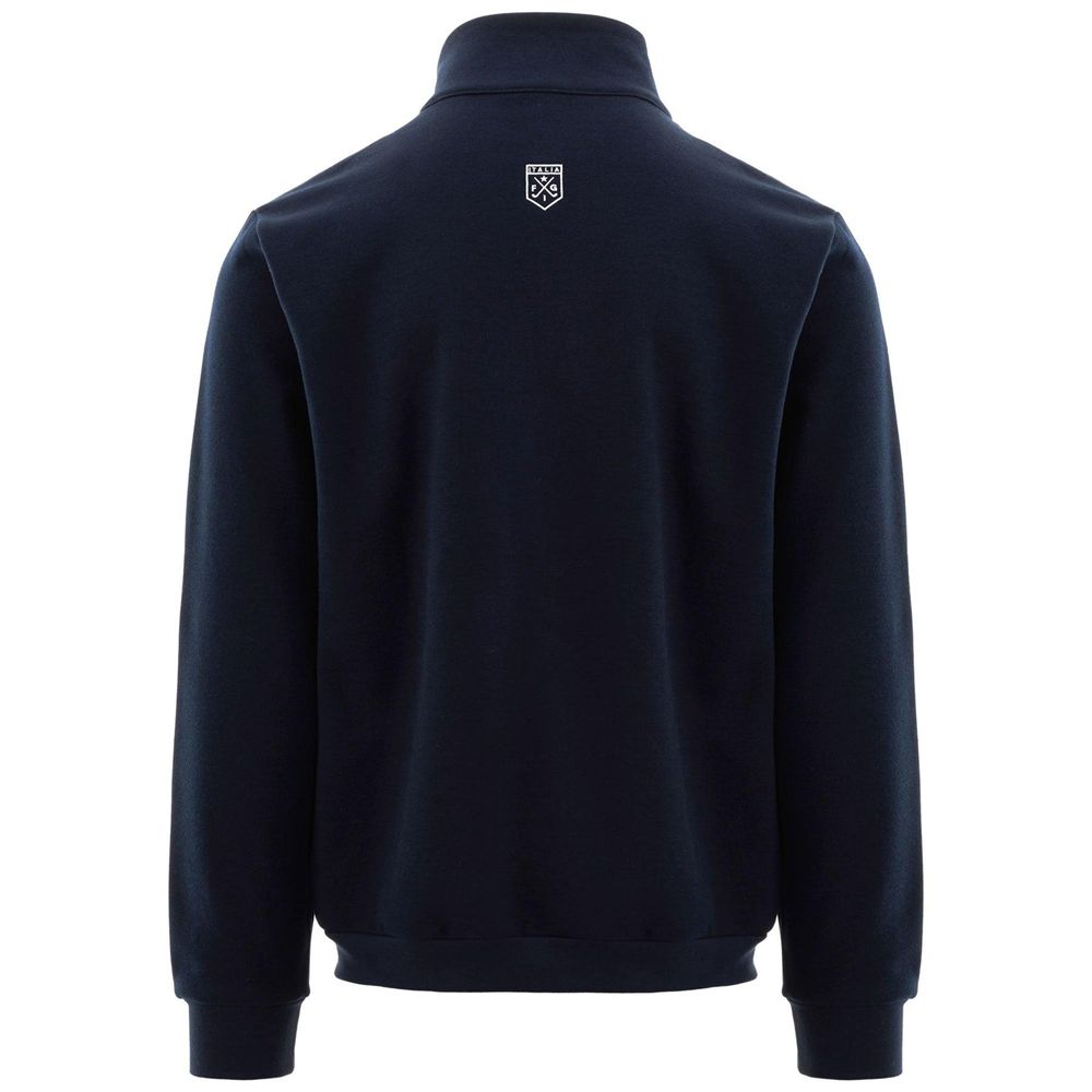 Men Kappa Fimir Fig Jacket Navy | 790518-MNW