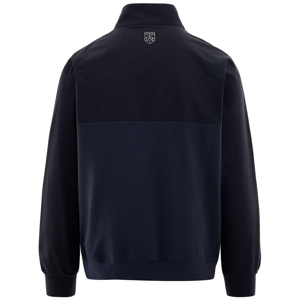 Men Kappa Finner Sweater Navy | 175246-HAU