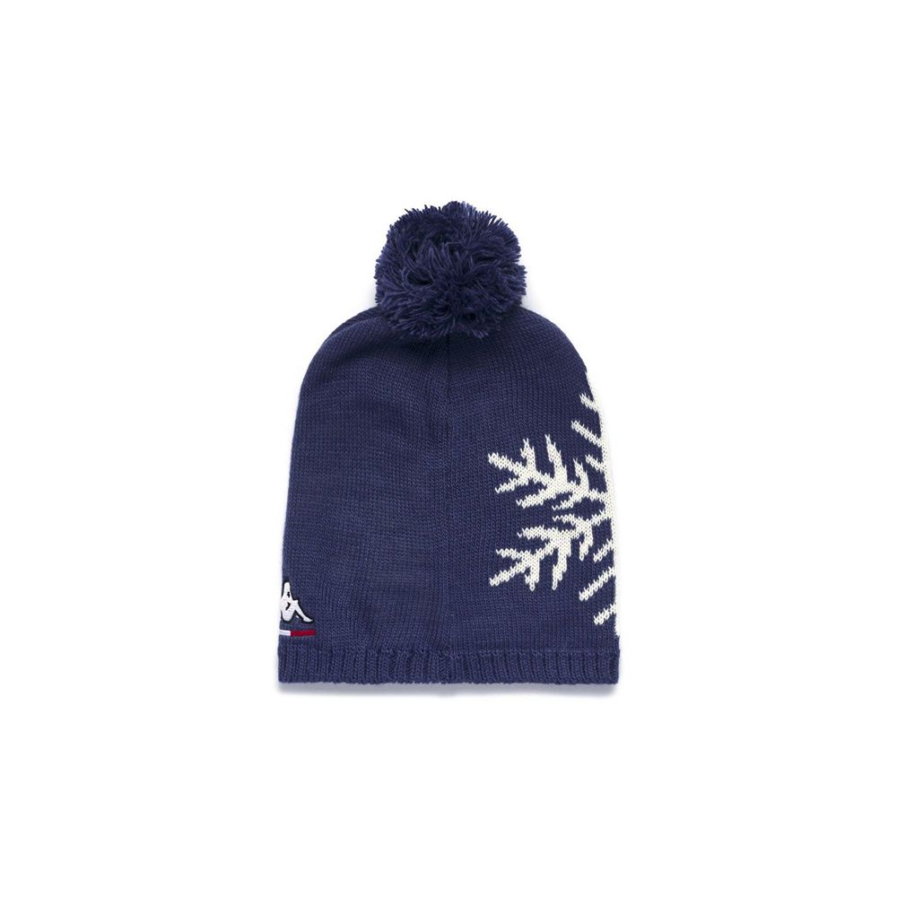 Men Kappa Flock 4 Cap Navy | 798643-KCW