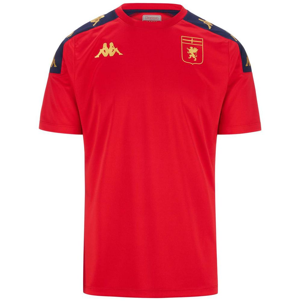 Men Kappa Gianto Genoa Jersey Red | 849137-KPX