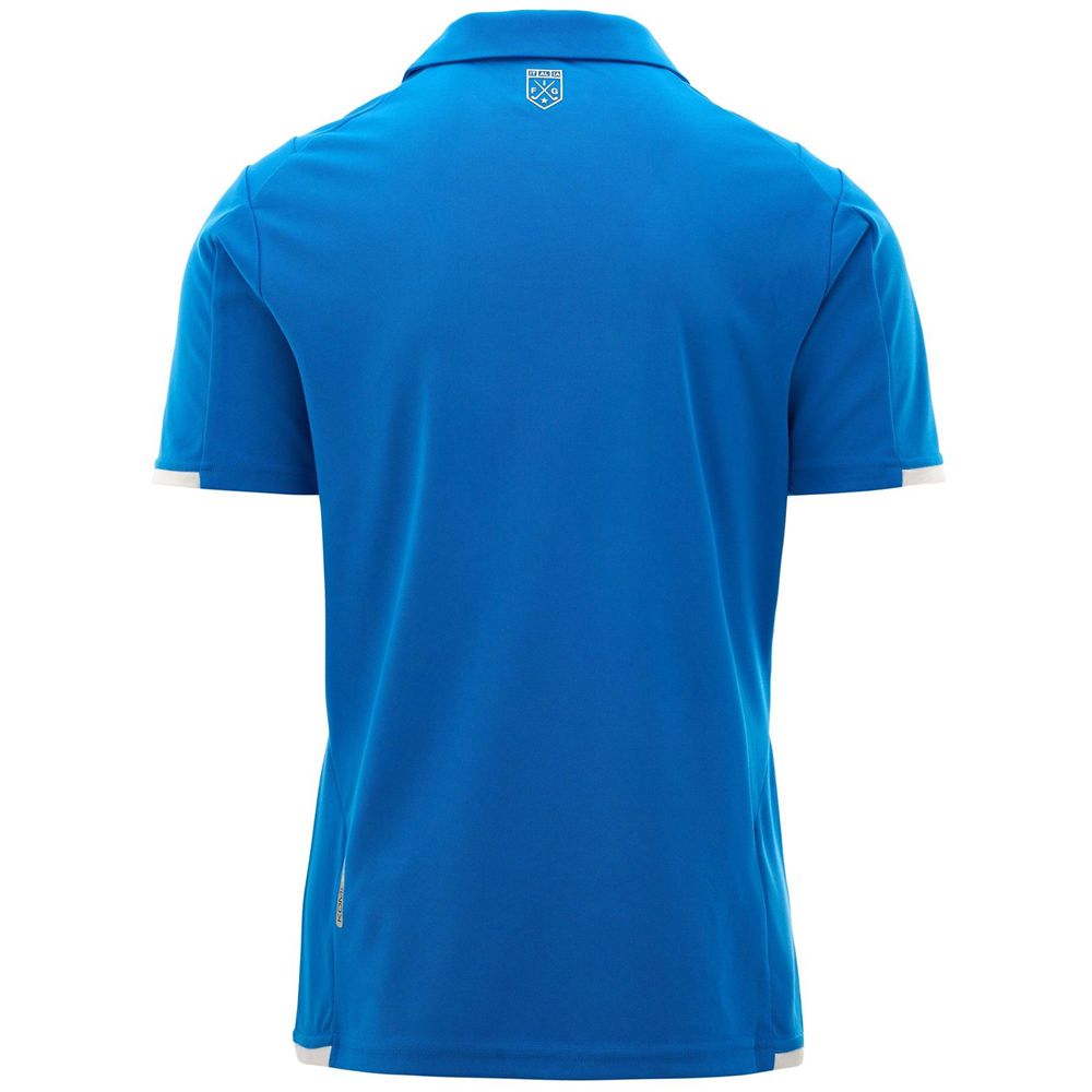 Men Kappa Kombat Abiacy Jersey Blue | 237958-VFA