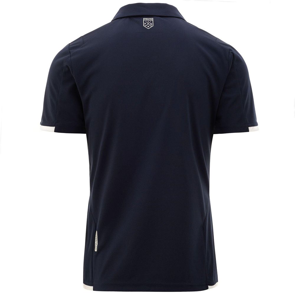 Men Kappa Kombat Abiacy Jersey Navy | 460357-ZLF