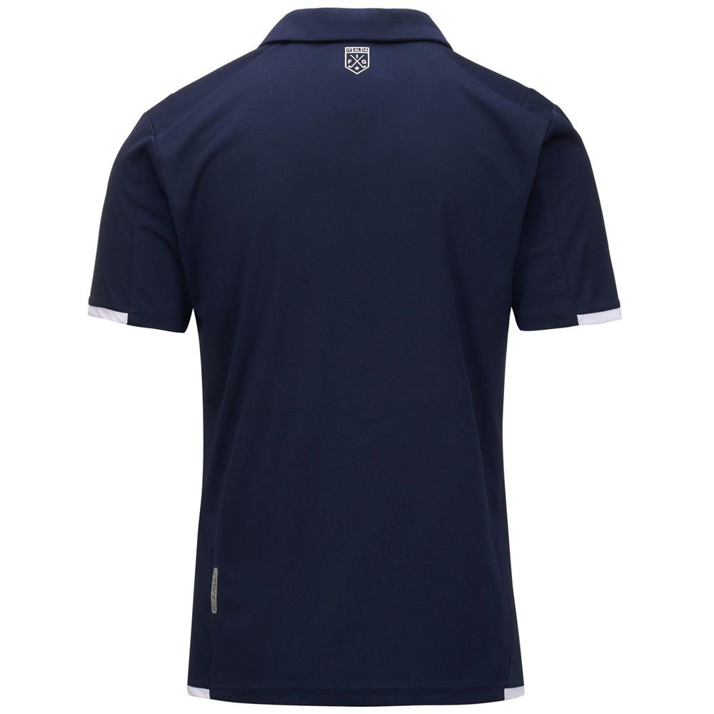 Men Kappa Kombat Abiacy Open Italia Jersey Navy | 294608-FEL