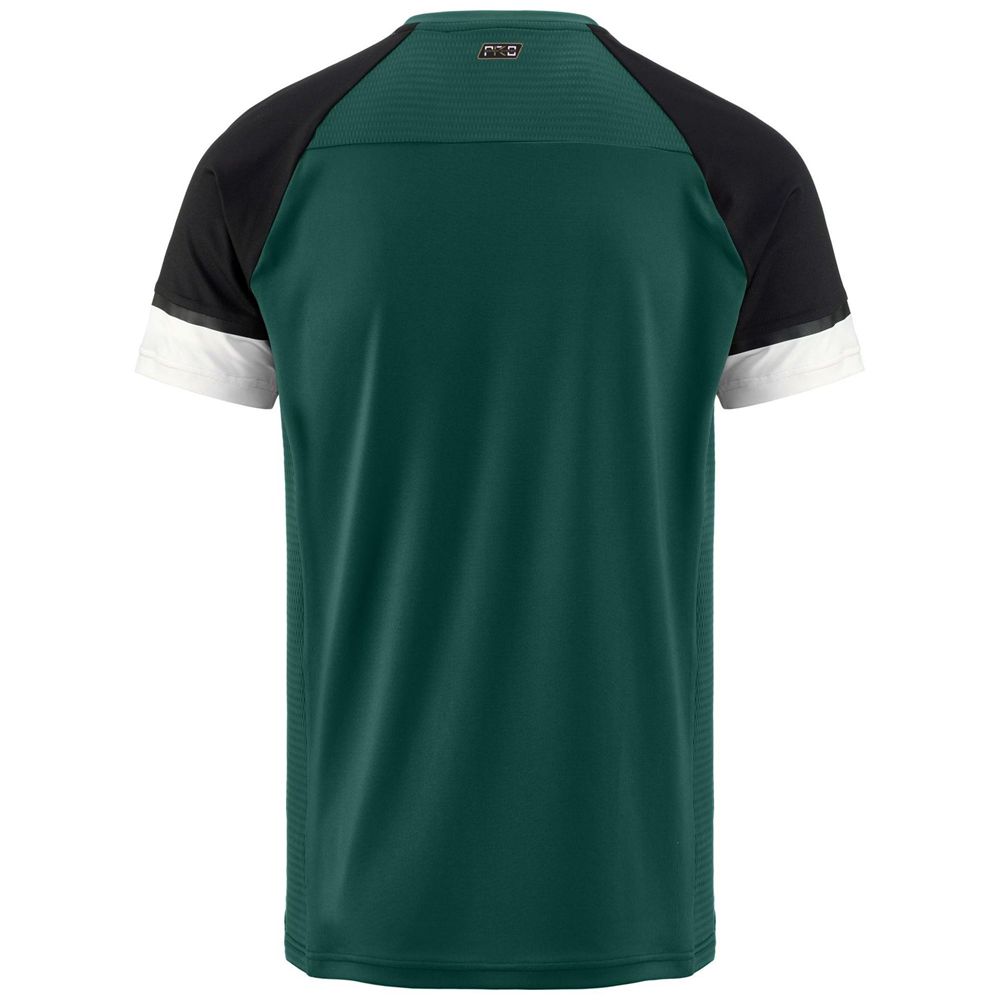 Men Kappa Kombat Dinasty Jersey Green | 920835-DXM