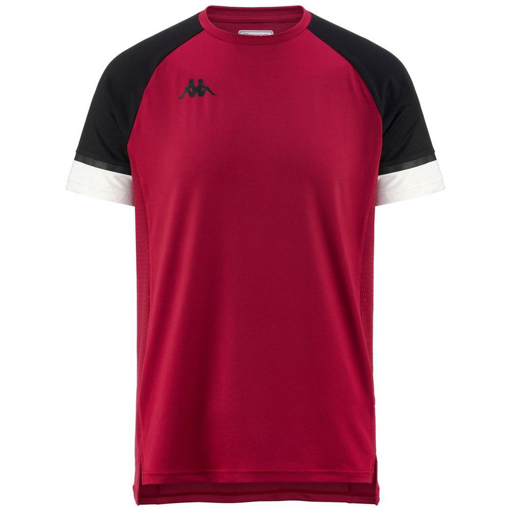 Men Kappa Kombat Dinasty Jersey Red | 921534-YGF