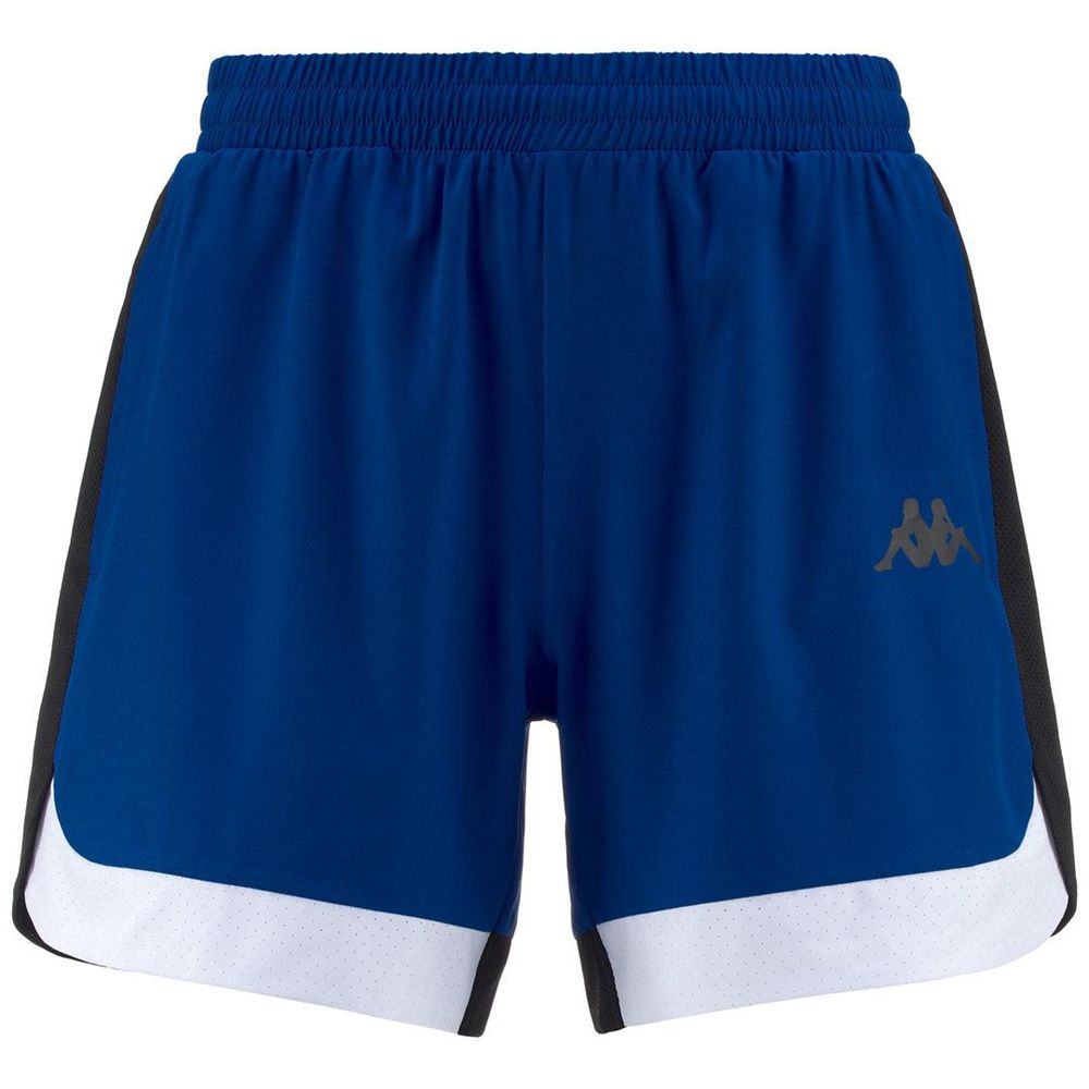 Men Kappa Kombat Dot Shorts Blue | 108369-VKQ