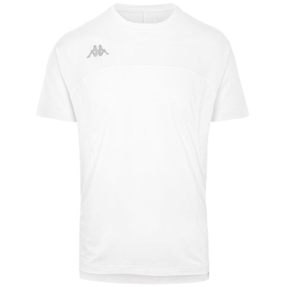 Men Kappa Kombat Eduo Jersey White | 360497-BZR