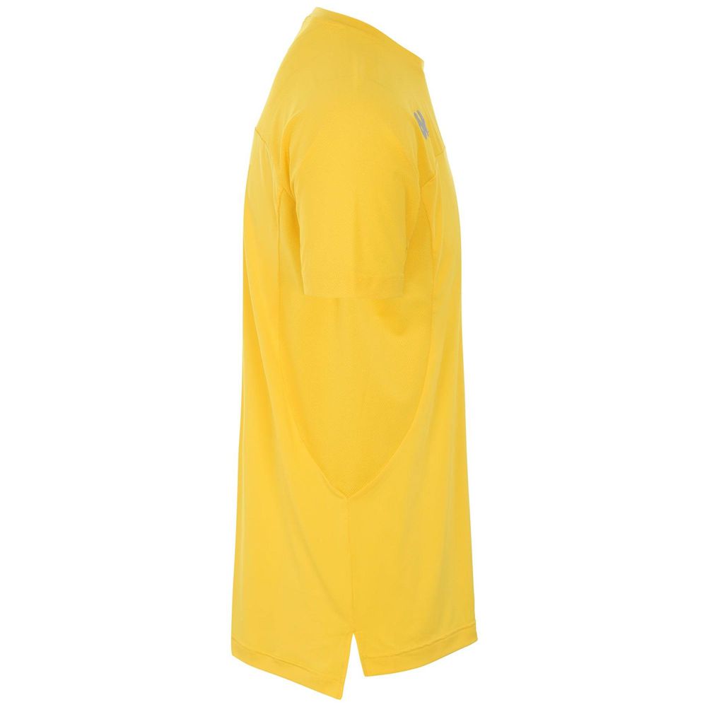 Men Kappa Kombat Eduo Jersey Yellow | 165420-OBK