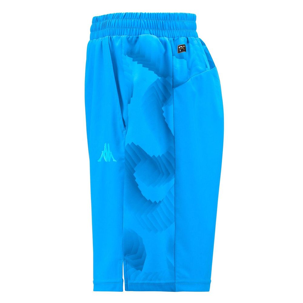 Men Kappa Kombat Ente Shorts Blue | 143927-FIM