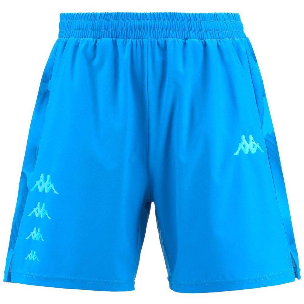 Men Kappa Kombat Ente Shorts Blue | 143927-FIM