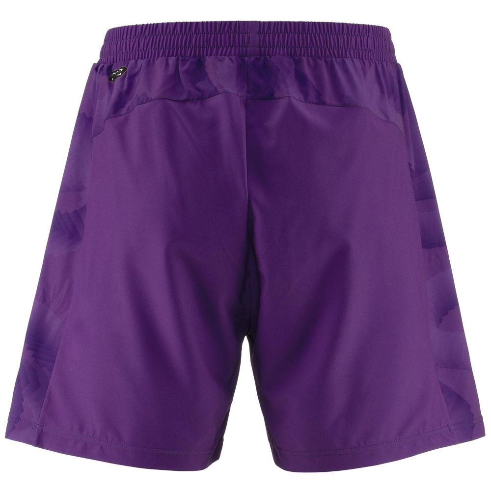 Men Kappa Kombat Ente Shorts Purple | 871203-FBK