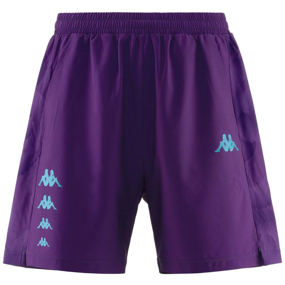 Men Kappa Kombat Ente Shorts Purple | 871203-FBK