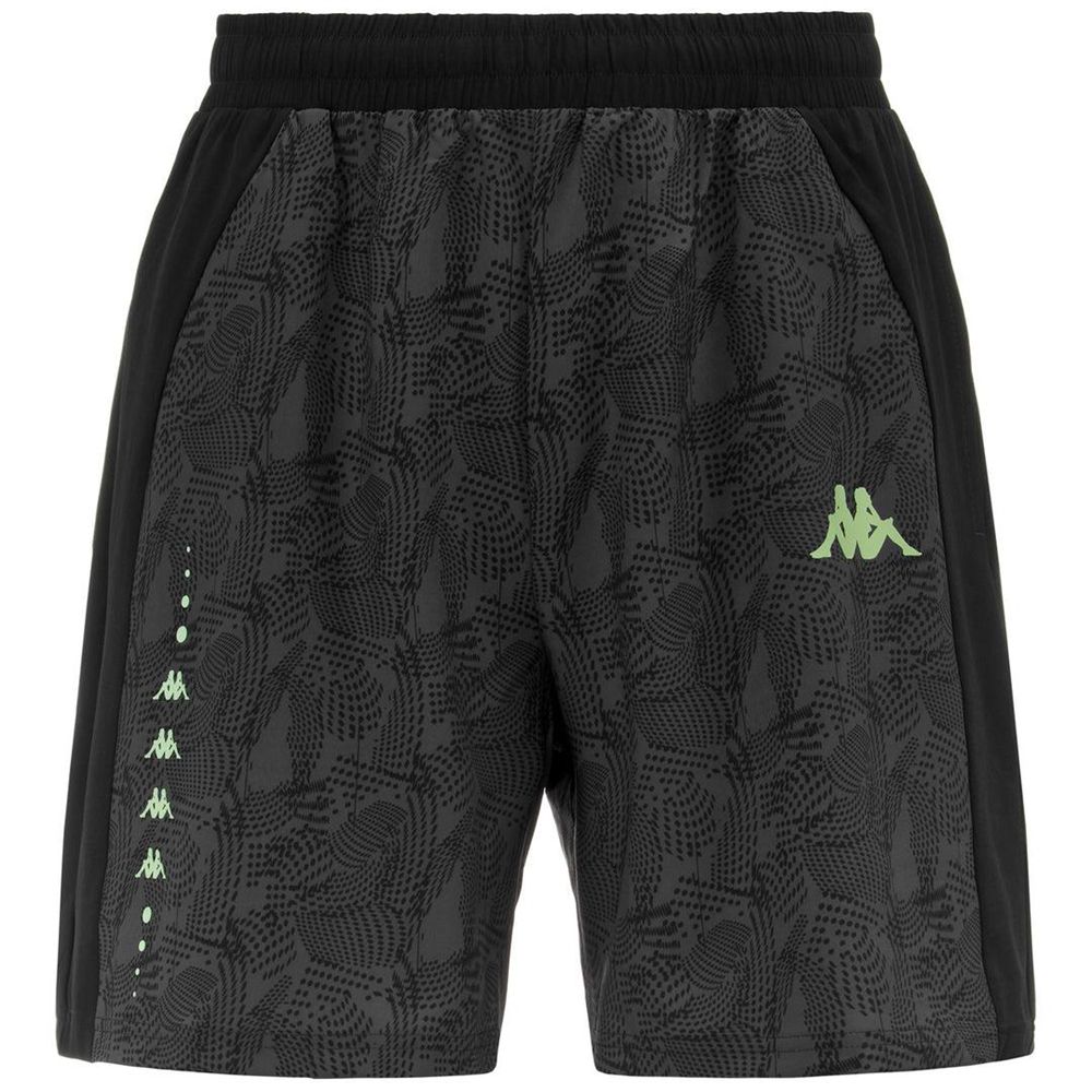 Men Kappa Kombat Felmo Shorts Black | 210583-EDM