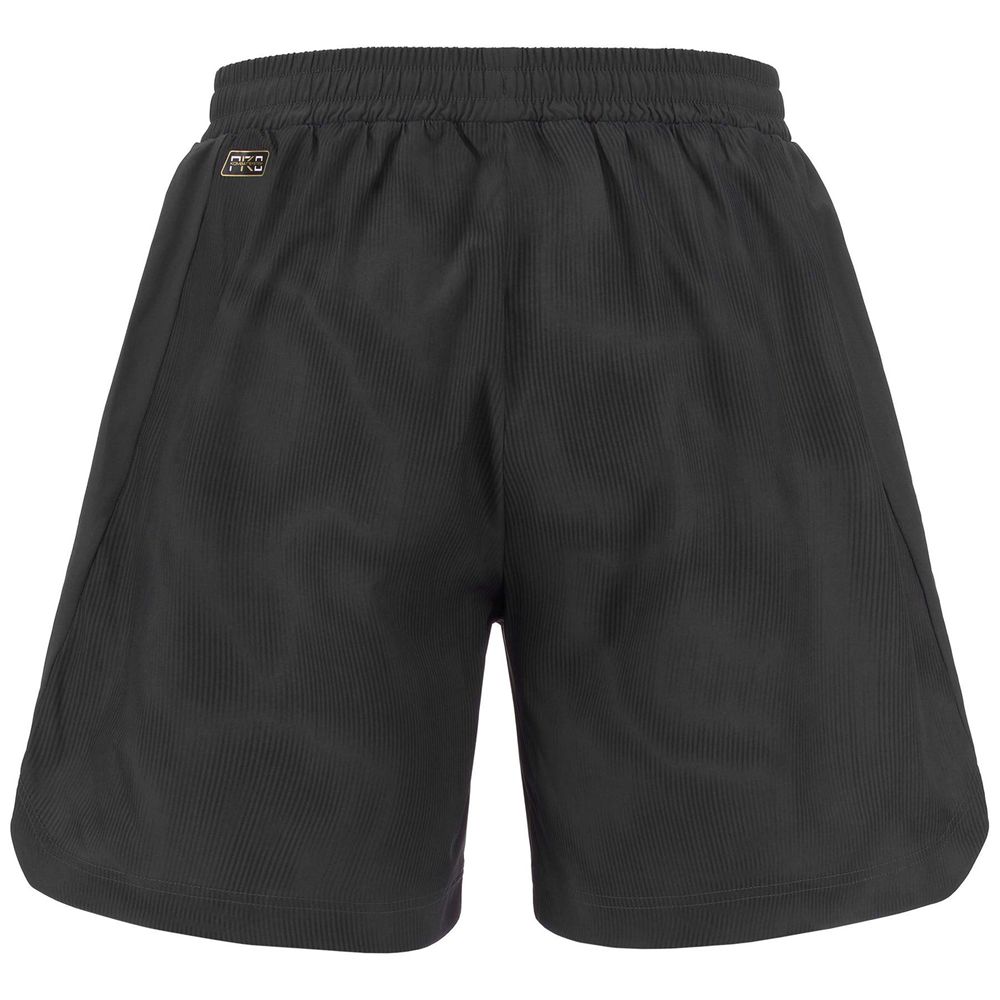 Men Kappa Kombat Fuvu Shorts Black | 357091-LDO