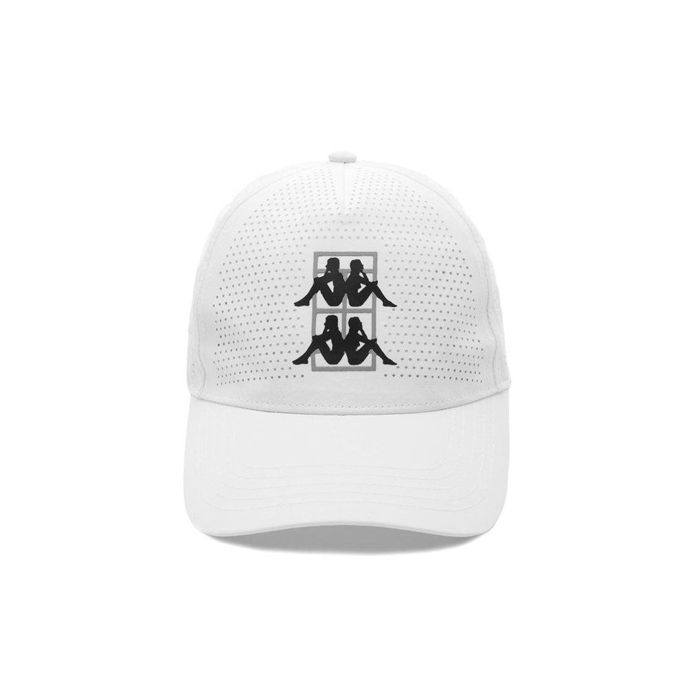 Men Kappa Kombat Padel Chisted Cap White | 608724-AQY