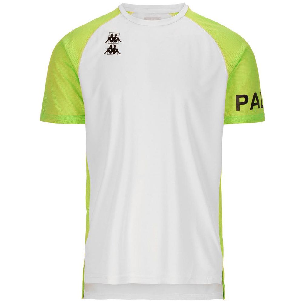 Men Kappa Kombat Padel Dago Jersey White | 906248-LVF