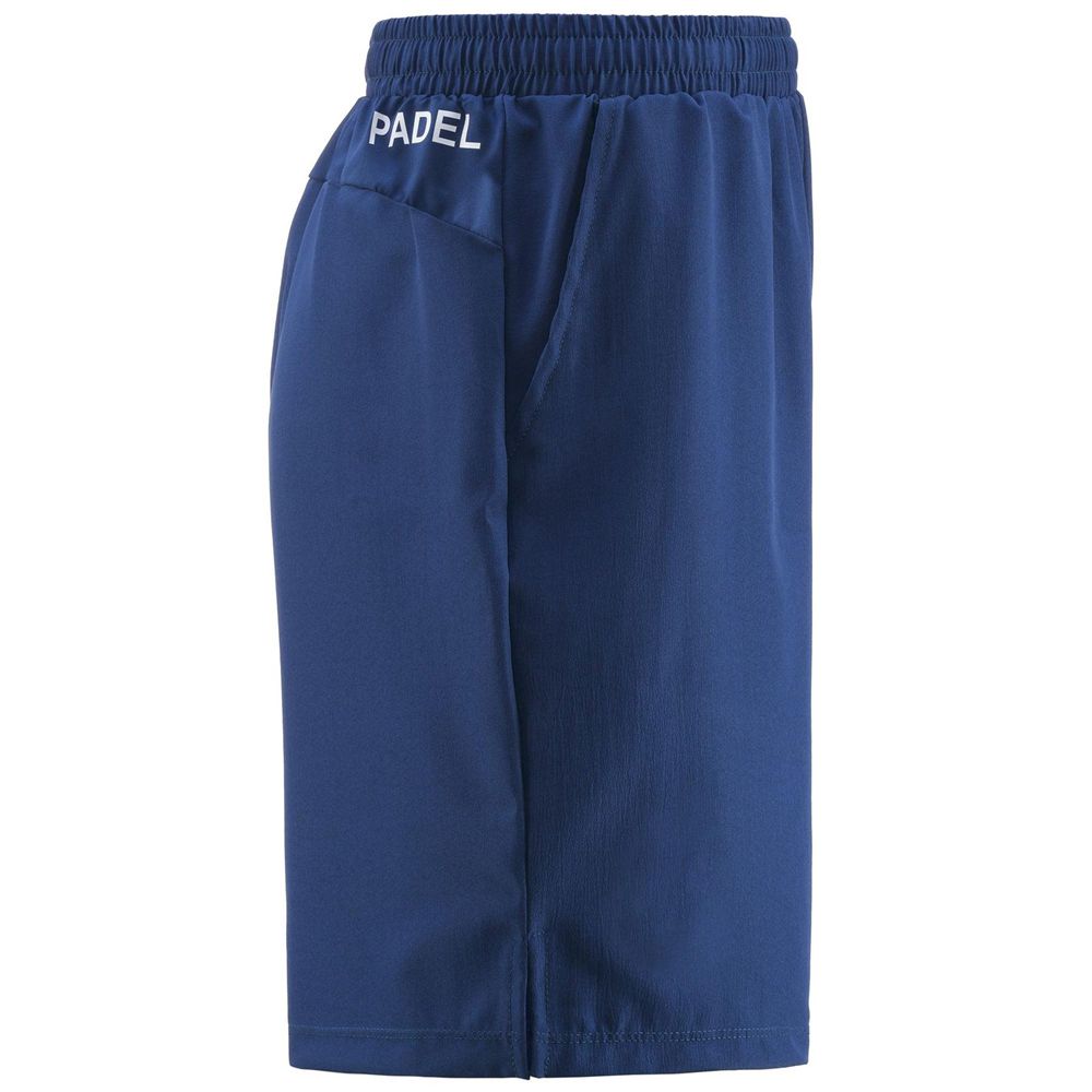 Men Kappa Kombat Padel Diviolo Shorts Blue | 043895-CQN