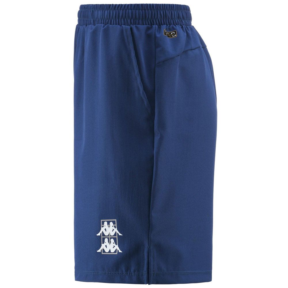 Men Kappa Kombat Padel Diviolo Shorts Blue | 043895-CQN