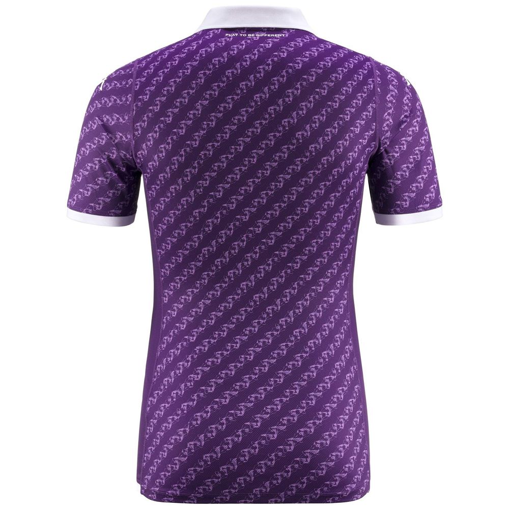 Men Kappa Kombat Pro 2024 Fiorentina Jersey Purple | 842095-VIC