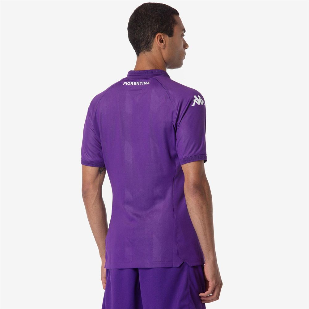 Men Kappa Kombat Pro 2025 Fiorentina Jersey Purple | 549362-NJG