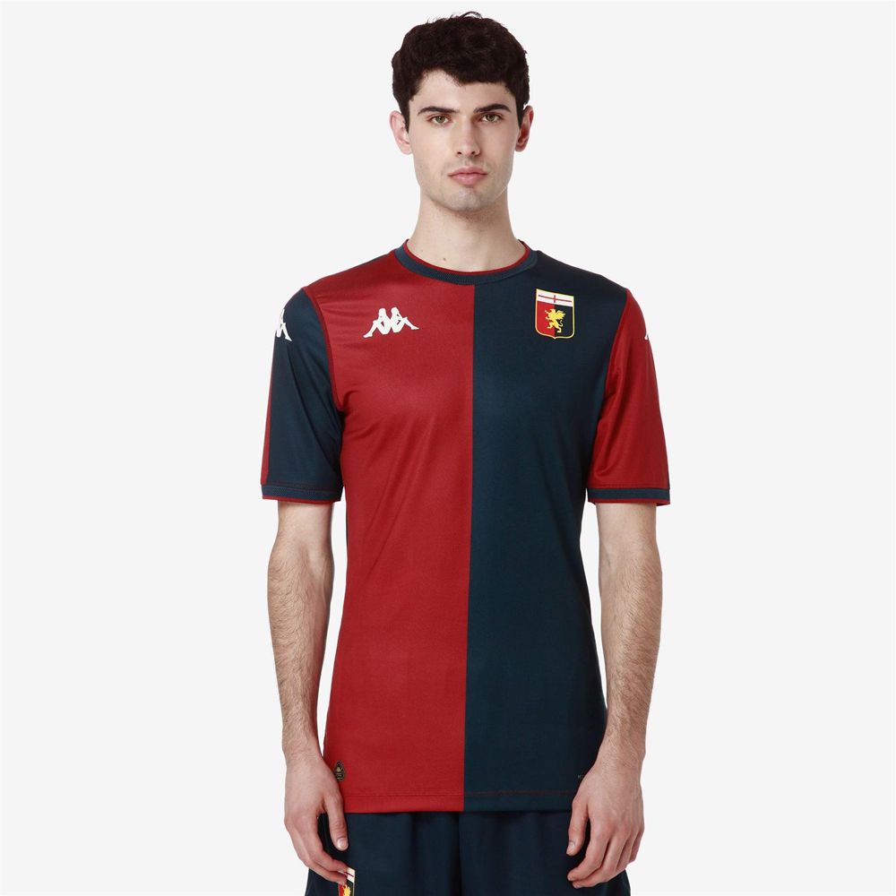 Men Kappa Kombat Pro 2025 Genoa Jersey Red | 982740-ZKX