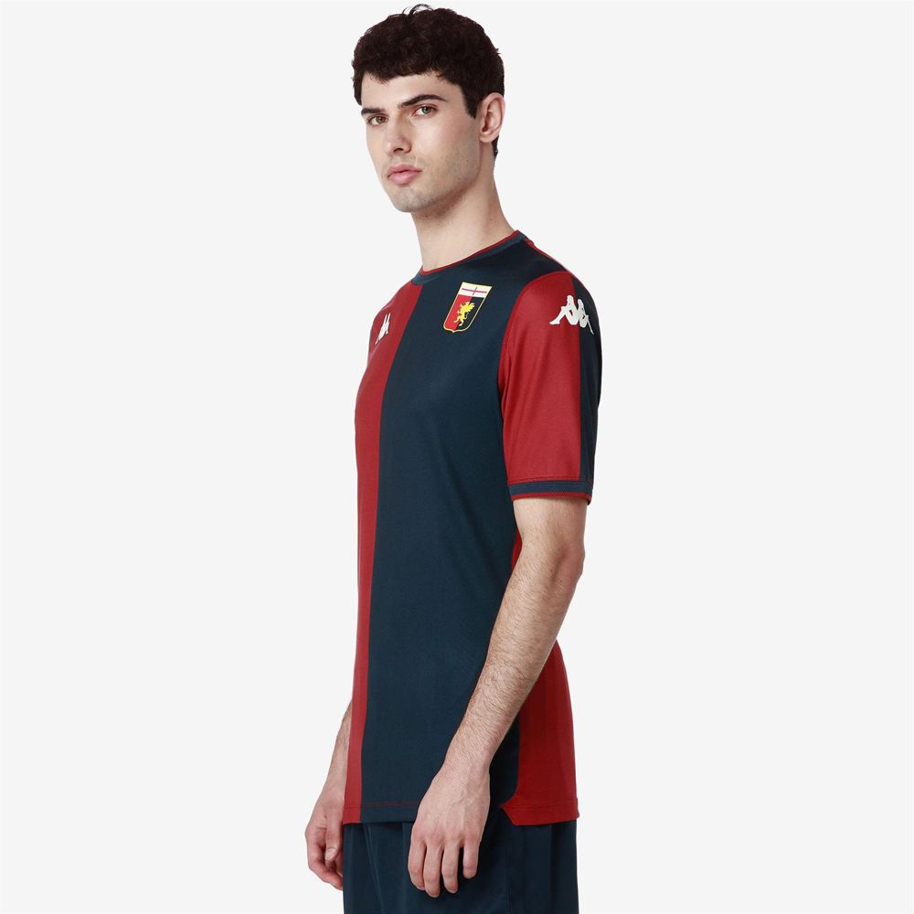 Men Kappa Kombat Pro 2025 Genoa Jersey Red | 982740-ZKX