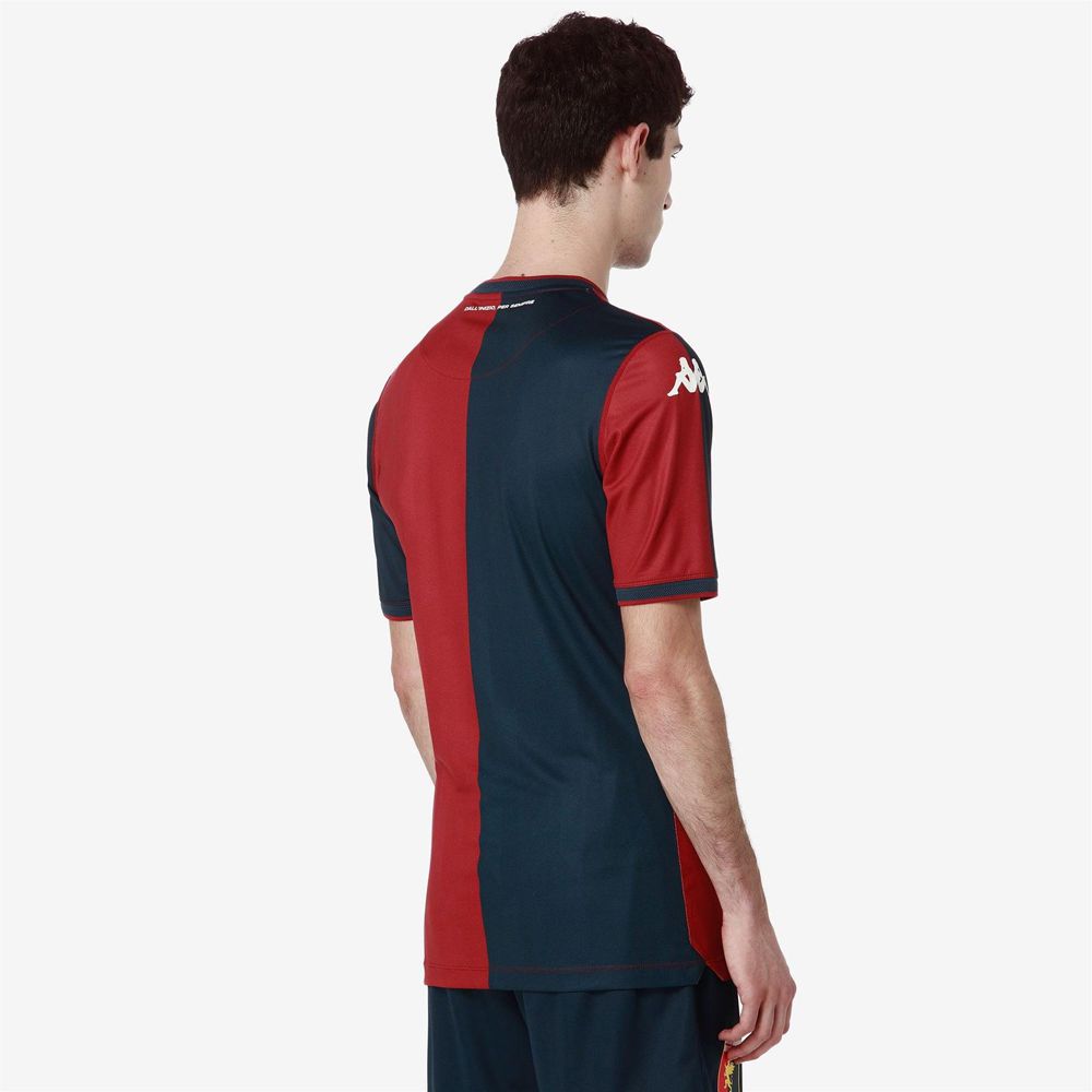 Men Kappa Kombat Pro 2025 Genoa Jersey Red | 982740-ZKX