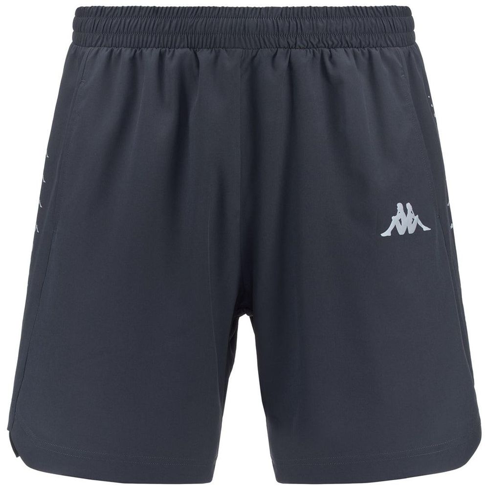 Men Kappa Kombat Run Fusto Shorts Grey | 495803-YLH