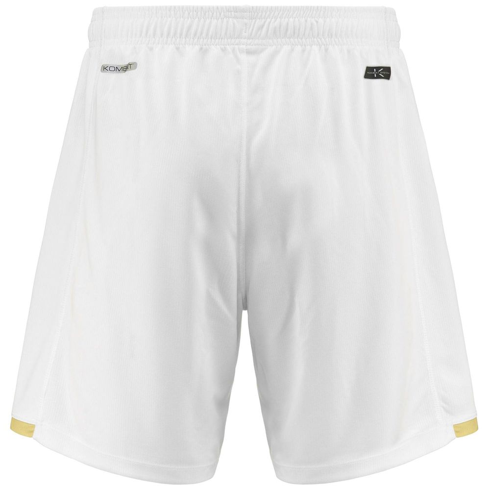 Men Kappa Kombat Ryder Brescia Shorts White | 157432-ASW