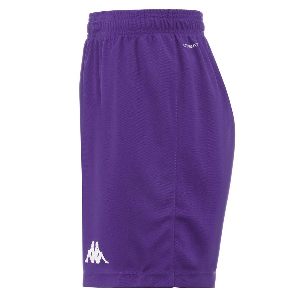 Men Kappa Kombat Ryder Fiorentina Shorts Purple | 476251-IZP