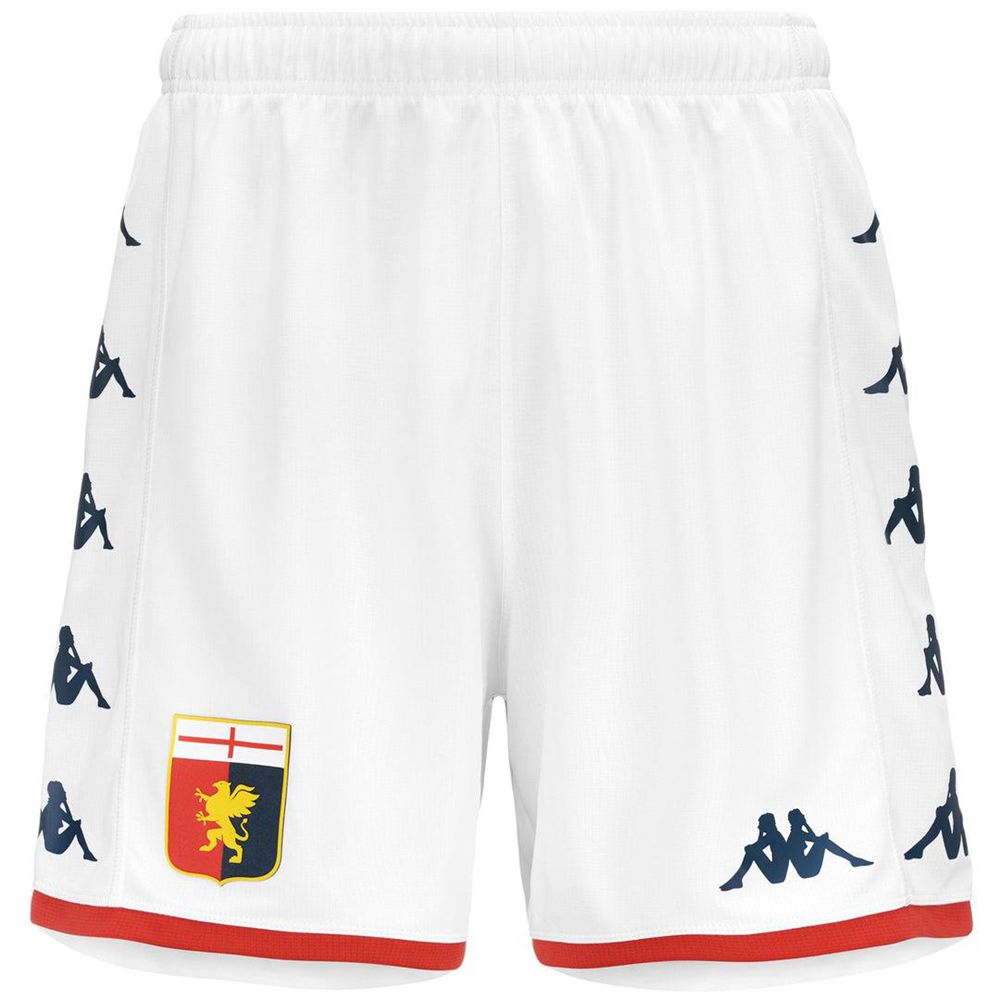 Men Kappa Kombat Ryder Genoa Shorts White | 815692-NZA