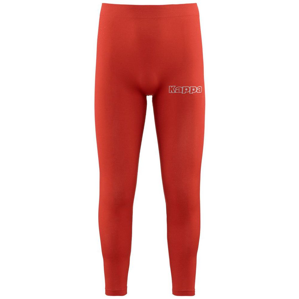 Men Kappa Kombat Skin Bant Joggers Red | 315908-WBX