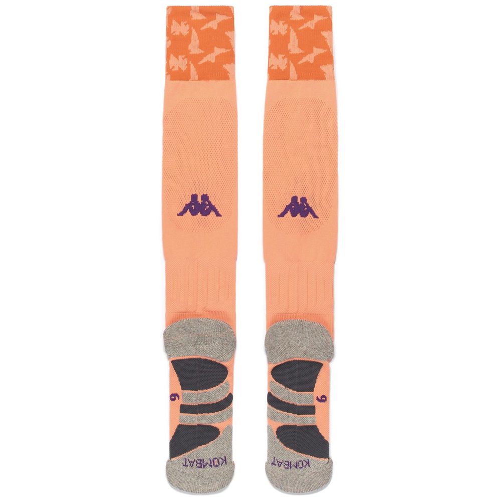 Men Kappa Kombat Spark Pro Fiorentina 1pack Socks Orange | 209758-FMW