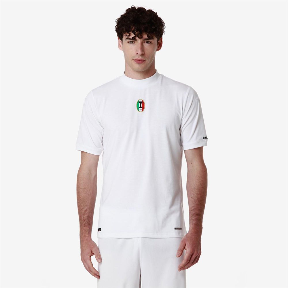 Men Kappa Kombat Spezia Jersey White | 927018-PAM