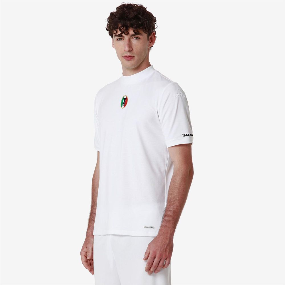 Men Kappa Kombat Spezia Jersey White | 927018-PAM