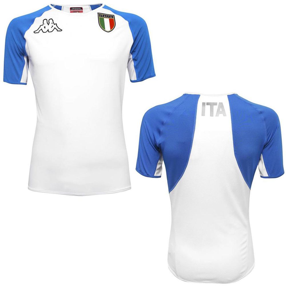 Men Kappa Kombat Weltin Ita Jersey White | 870491-ZFO