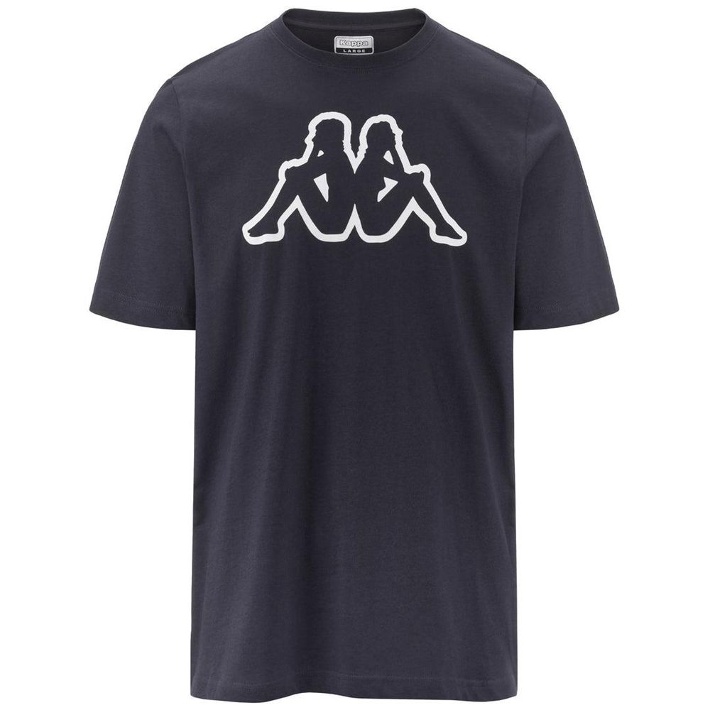 Men Kappa Logo Amberis T-Shirt Grey | 609841-JDT