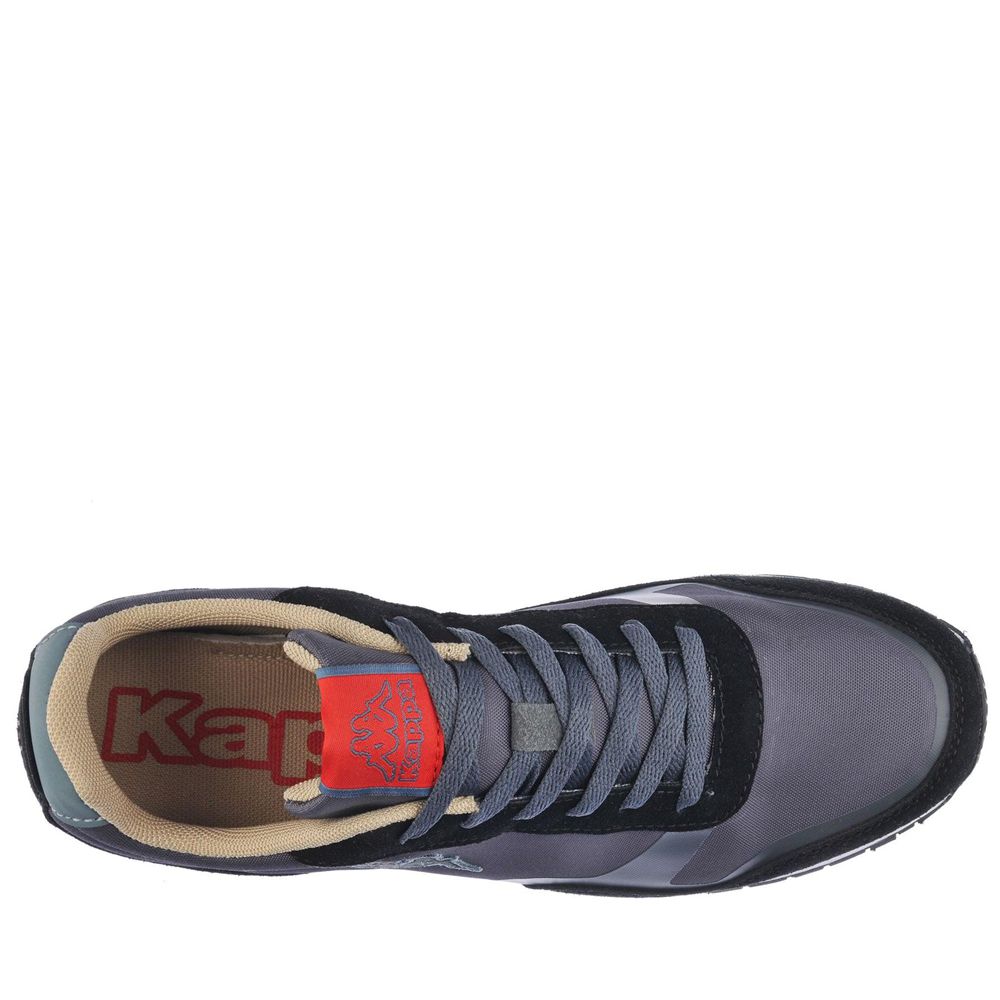 Men Kappa Logo Aymar Sneakers Grey | 342701-LXC