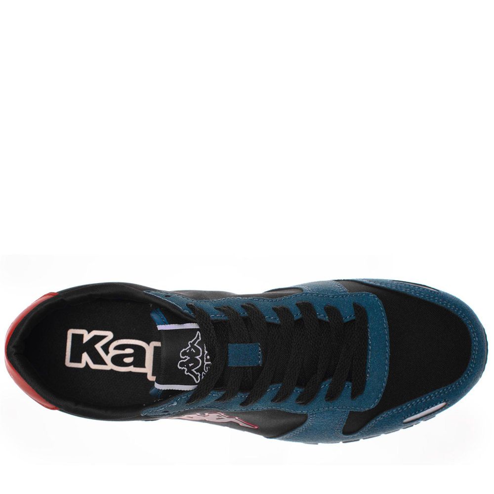 Men Kappa Logo Berlin 2 Sneakers Black | 536807-NEB