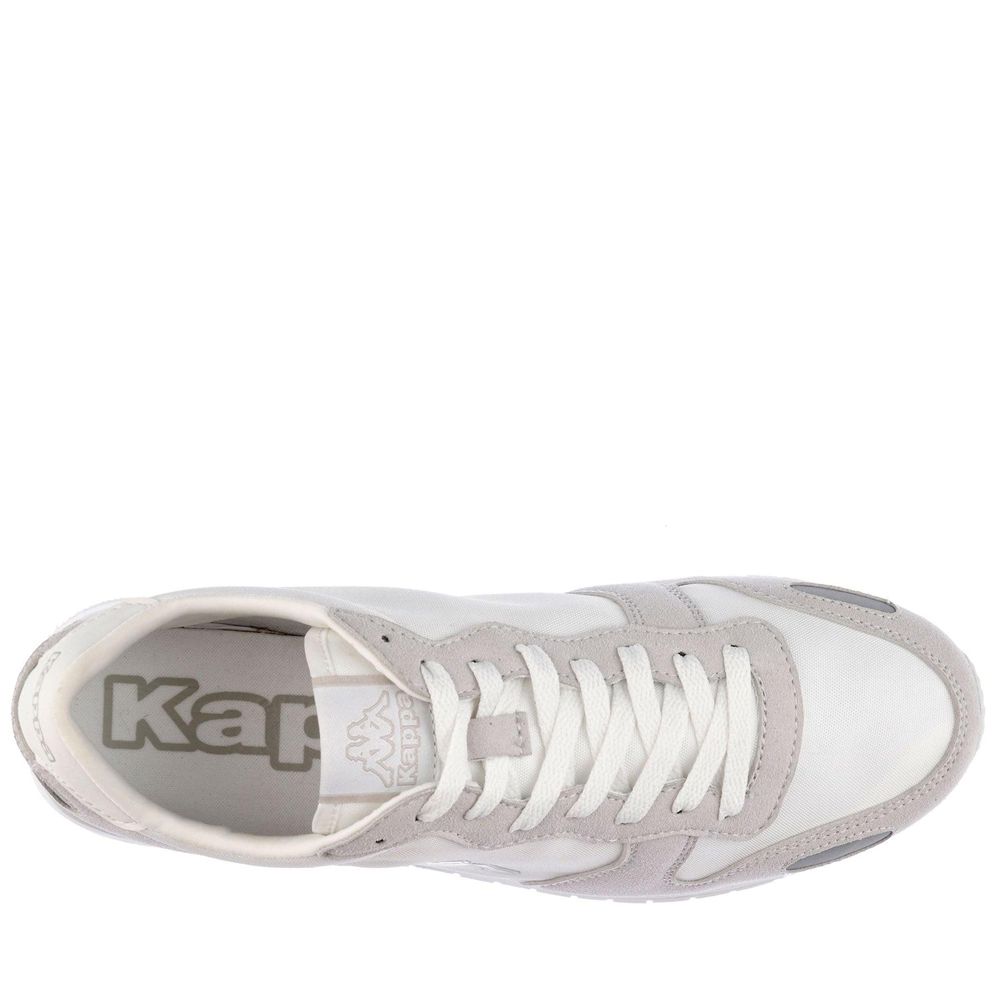 Men Kappa Logo Berlin 2 Sneakers White | 814209-QPB