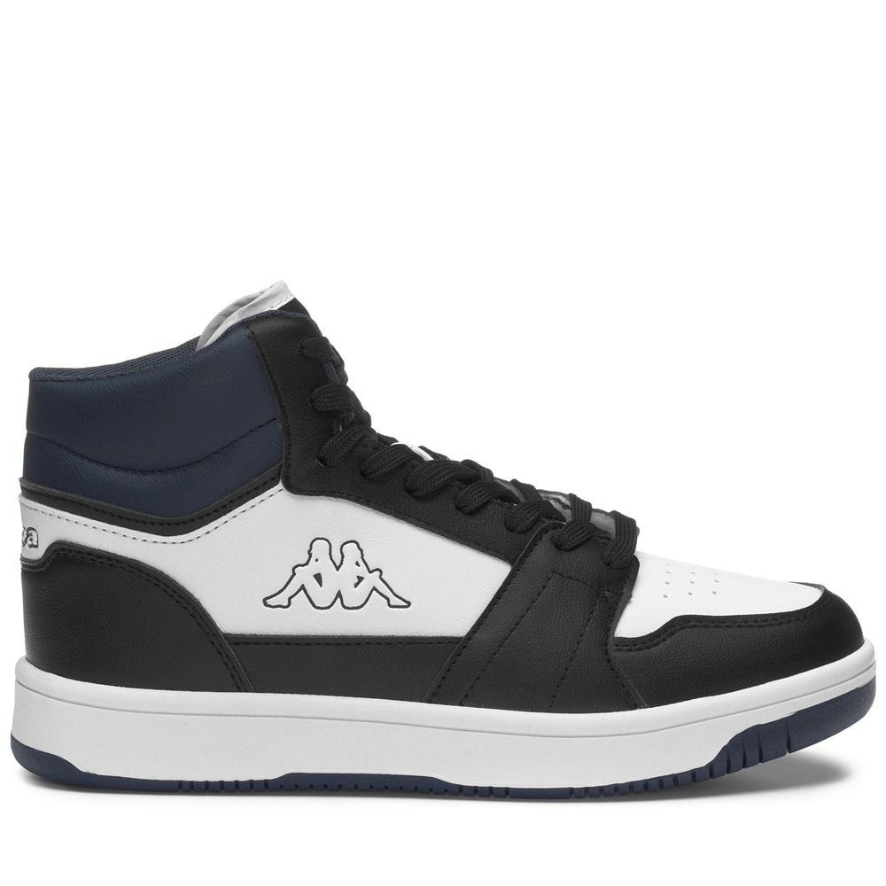 Men Kappa Logo Bernal Md Sneakers Blue | 364712-QHD