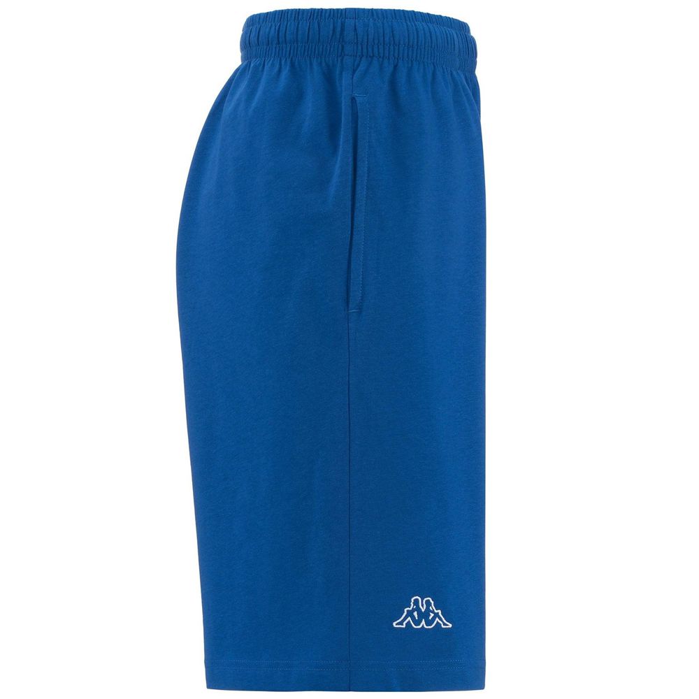 Men Kappa Logo Cabog Shorts Blue | 417869-SMA