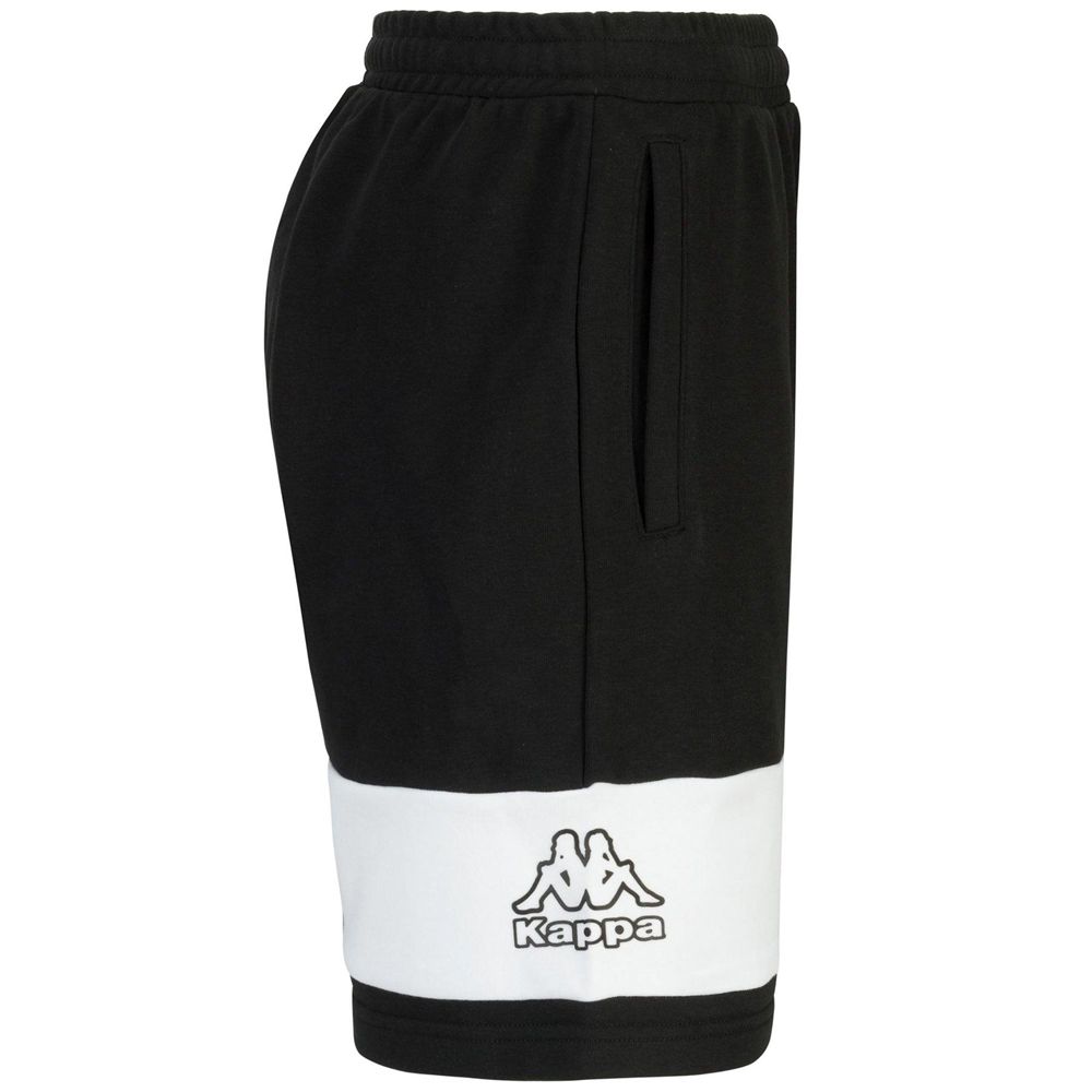 Men Kappa Logo Drit Shorts Black | 589734-IDG