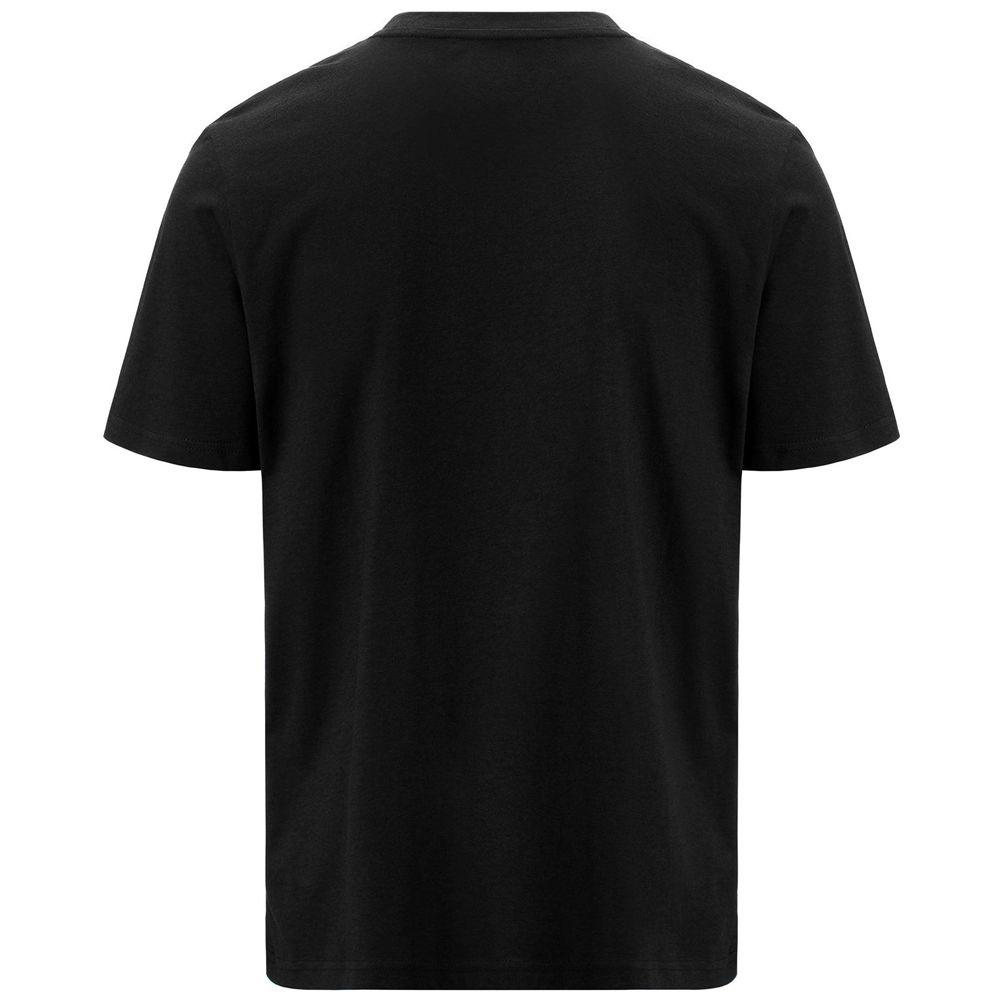 Men Kappa Logo Eremo T-Shirt Black | 314592-XVW